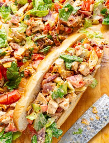 Chopped Chicken Bacon Ranch Sub
